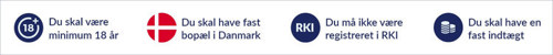 Hvem kan ansøge om at låne penge i Danmark