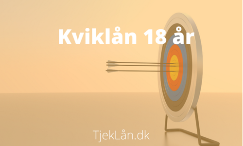 Kviklån 18 år