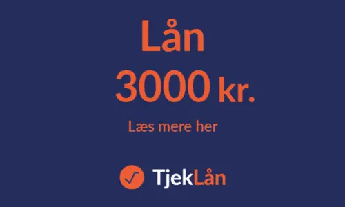 Lån 3000 kr.