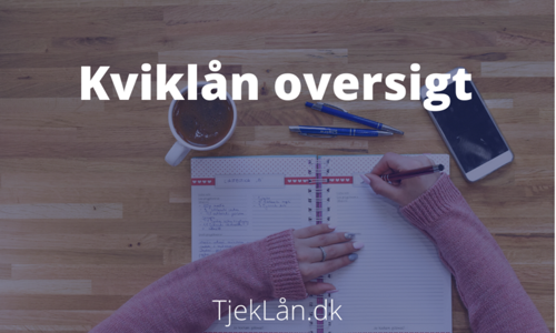 Kviklån oversigt