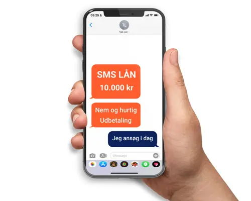 Lån 10.000 kr. fra din mobil
