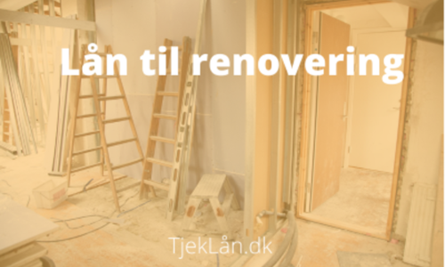 Lån til renovering